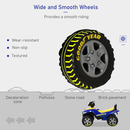 Goodyear Baby Quad Ride-On Walker
