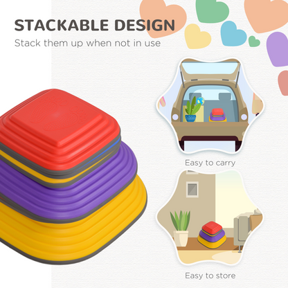 AIYAPLAY Balance Stepping Stones for Kids Aged 3-8