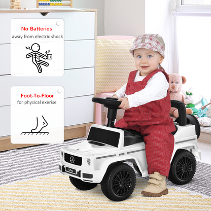 Benz G350 Kids Ride-On Car with Under