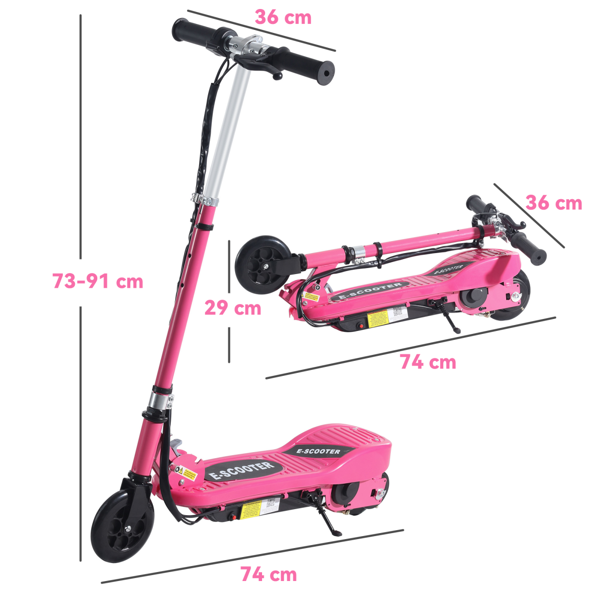 Folding Kids Electric Scooter for 7-14