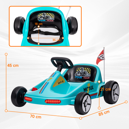 AIYAPLAY Go Kart Racing for Kids 3-5 with Music