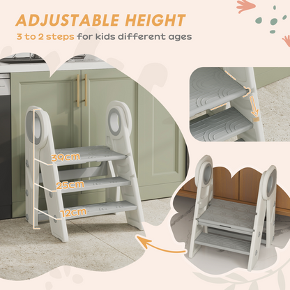 AIYAPLAY Adjustable Toddler Tower