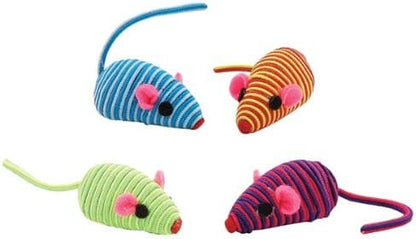 5pcs Cats Mice Toys