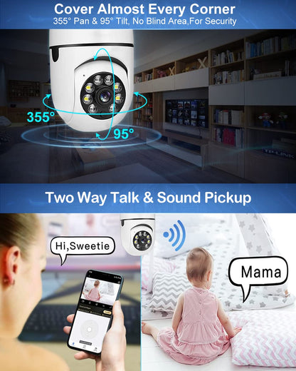 LitLamp™ 360° Lamp Bulb Camera