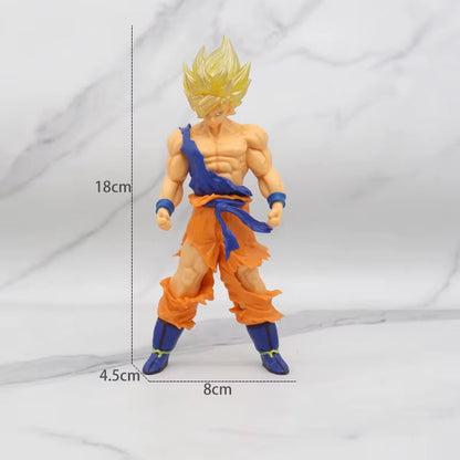 Super Saiyan Goku 18 cm Action Figure - Must-Have Dragon Ball Z Collectible for Kids & Fans!