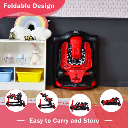 Versatile 4-In-1 Baby Push Walker