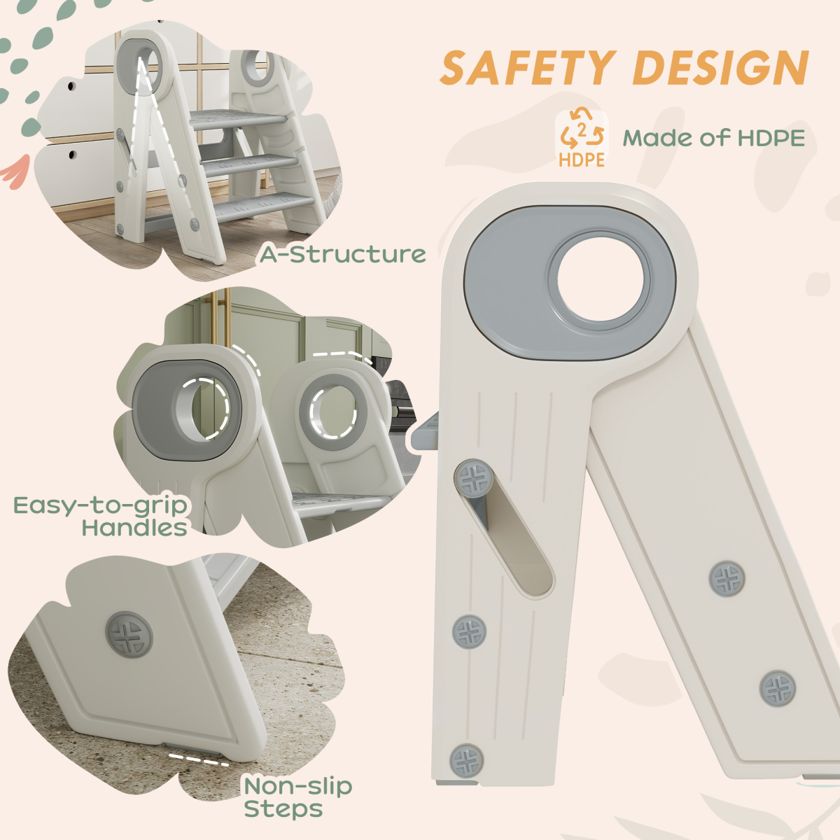 AIYAPLAY Adjustable Toddler Tower