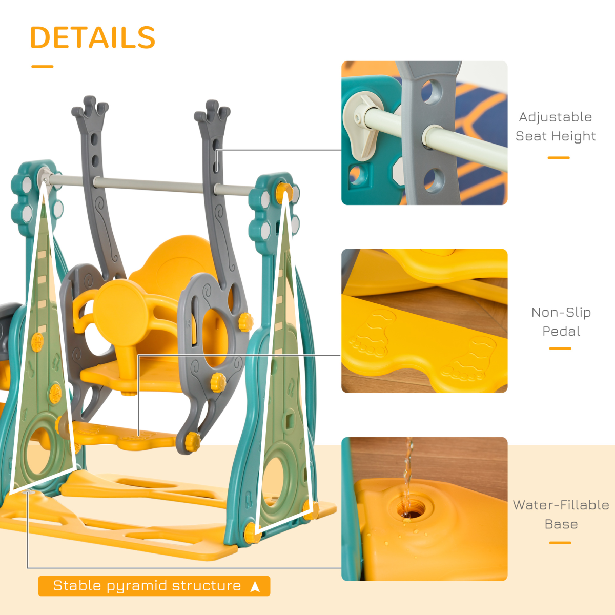 Ultimate Kids Swing & Slide Set - Safe, Fun Playground for Young Adventurers