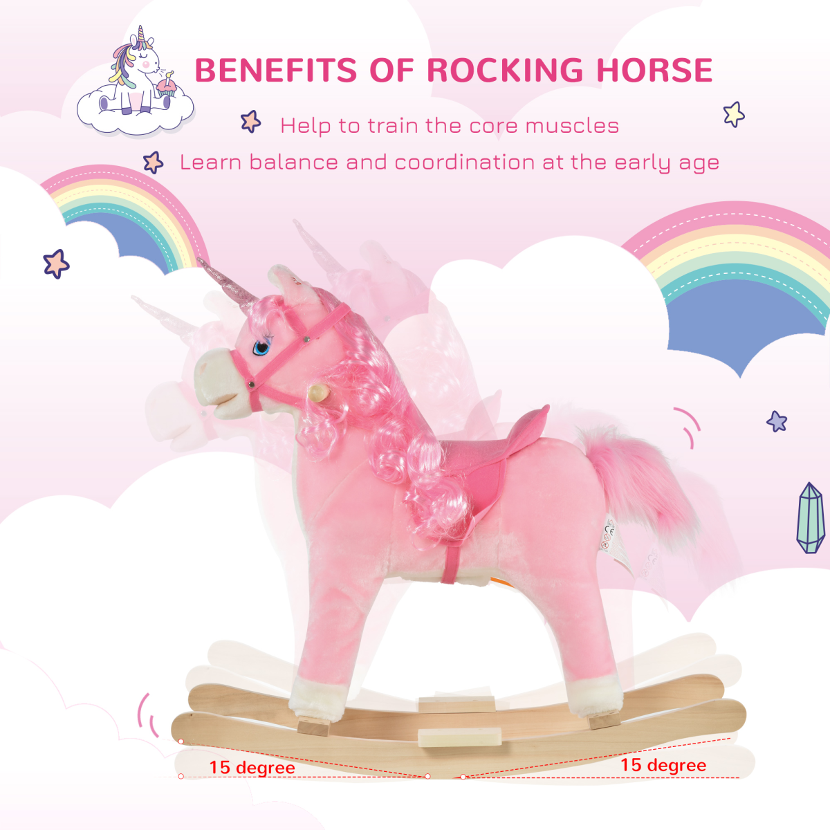 Enchanting Rocking Unicorn Ride-On for Kids