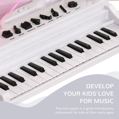 AIYAPLAY 32-Key Kids Piano Keyboard with Microphone