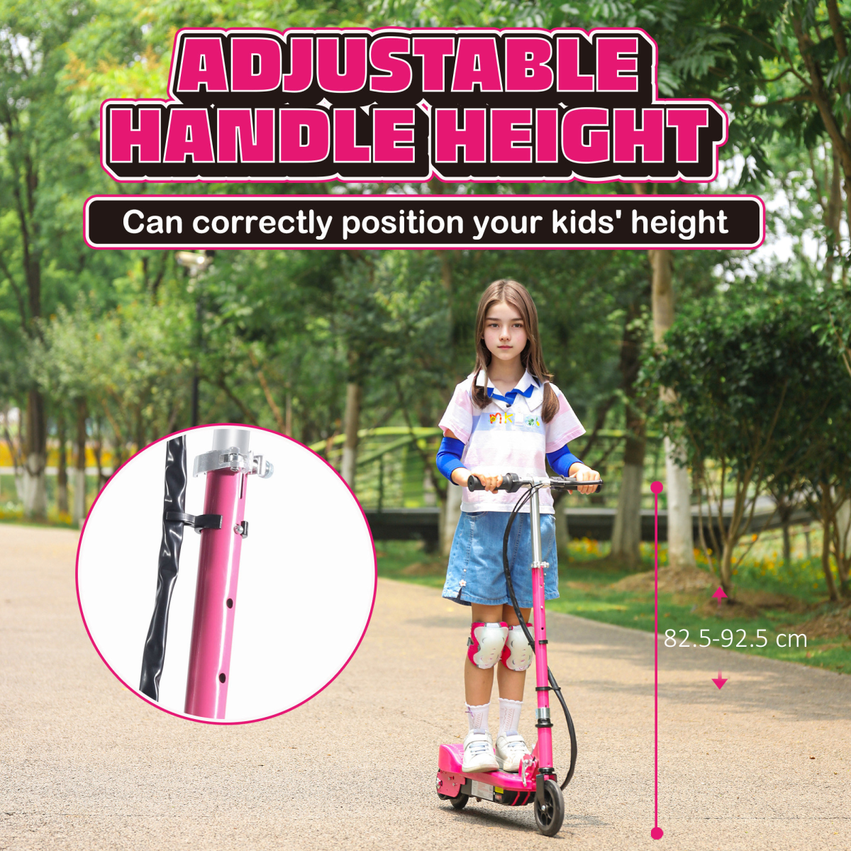 Folding Kids Electric Scooter for 7-14