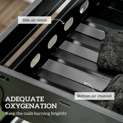 Portable Charcoal Grill Compact