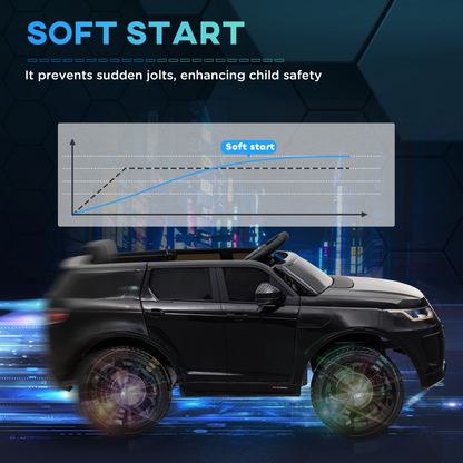 AIYAPLAY Land Rover Licensed Kids Electric Car w/ Remote Music