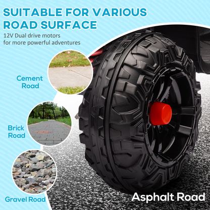 AIYAPLAY 12V Kids Electric Quad Bike