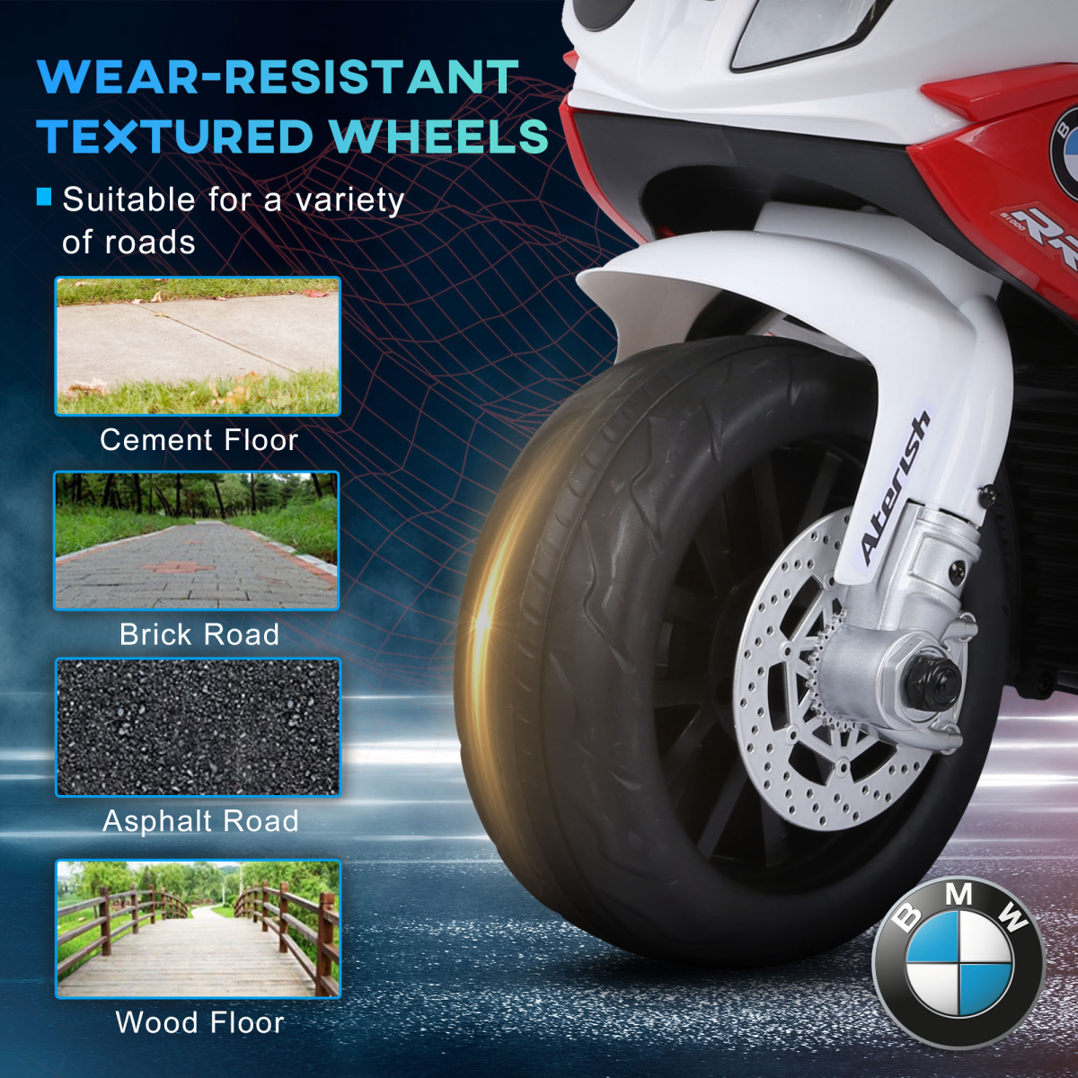Ride in Style: 6V BMW S1000RR Kids Electric Motorcycle Adventure