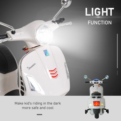 Vespa Kids Ride-On Motorcycle 6V for Ages 3+