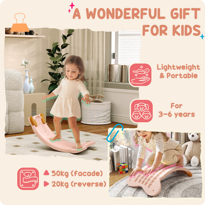 AIYAPLAY Kids Balance Board - Pink