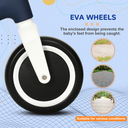 AIYAPLAY Adjustable Baby Balance Bike