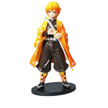 Ultimate Anime Demon Slayer Action Figures Set - Kamado Tanjirou, Nezuko, Zenitsu & Inosuke PVC Collectibles