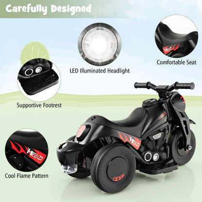 6V Electric Kid Ride on Motorcycle with Bubble Maker