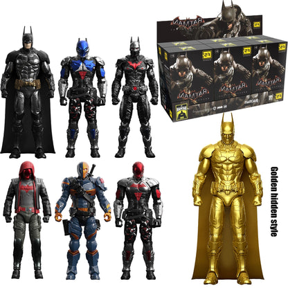 F5 Batman Arkham Knight Blind Box Action Figures - Collectible 10cm Models, 7 Unique Styles, Perfect Gift for Boys!