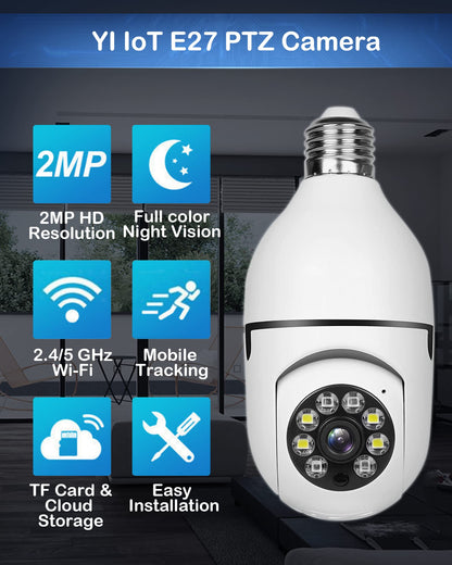 LitLamp™ 360° Lamp Bulb Camera