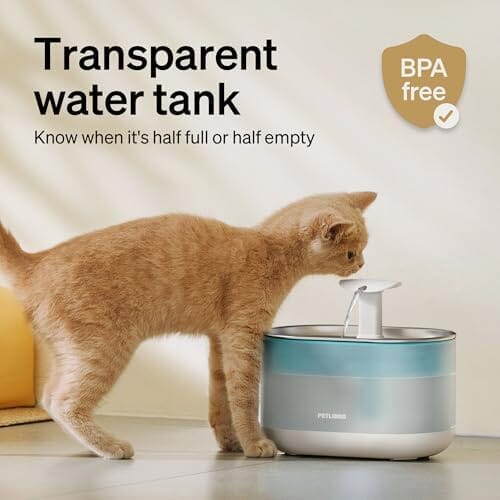 71fl oz/2.1L Automatic Cat Fountain