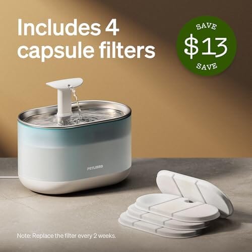 71fl oz/2.1L Automatic Cat Fountain