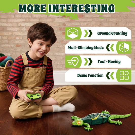 GeckGo!™️ - Wall Climbing RC Lizard