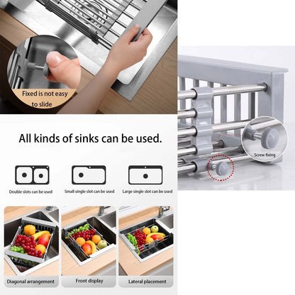 Stainless Steel Kitchen Drain Rack