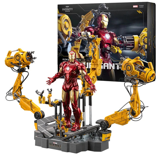 MK4 Iron Man Gantry Original 1/10 Tony Stark Model Action Figure Collectible Toy Gift for Kids