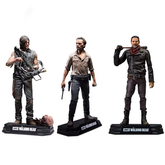 The Walking Dead Characters Rick Daryl Negan PVC Action Figure Collectible Model Toys