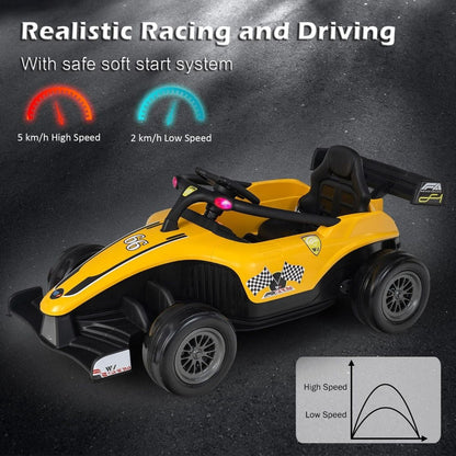 12V Battery Powered Kids Ride on Car with Remote Control and MP3 Music