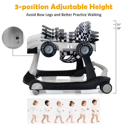 Versatile 4-In-1 Baby Push Walker