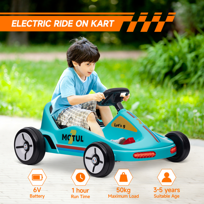 AIYAPLAY Go Kart Racing for Kids 3-5 with Music