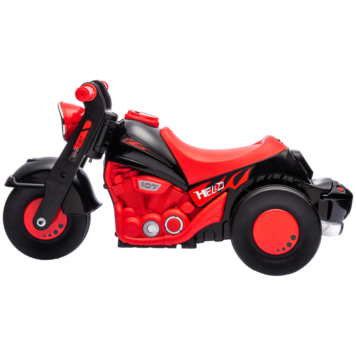 AIYAPLAY Musical Bubble Ride-On Car for Kids