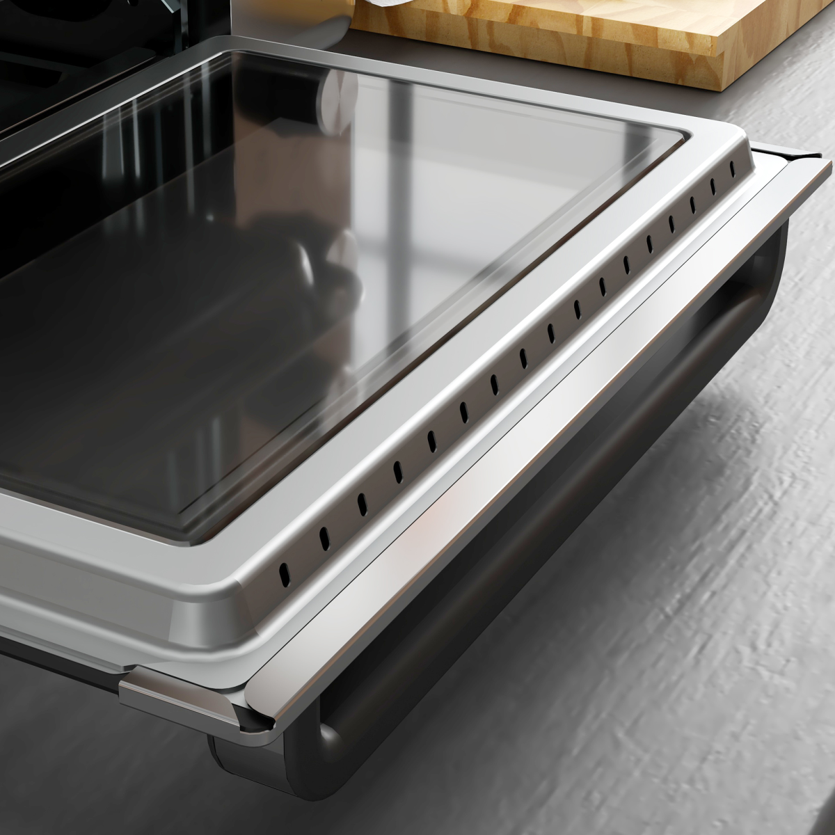 Portable 30L Mini Oven: Adjustable Temp, 60-Min Timer, 1600W Power