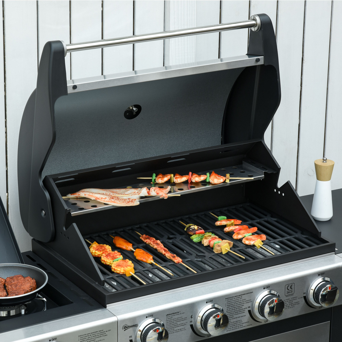 Ultimate 4+1 Burner Gas BBQ Grill