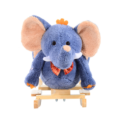Jumbo Elephant Rocking Horse with Music for Toddlers