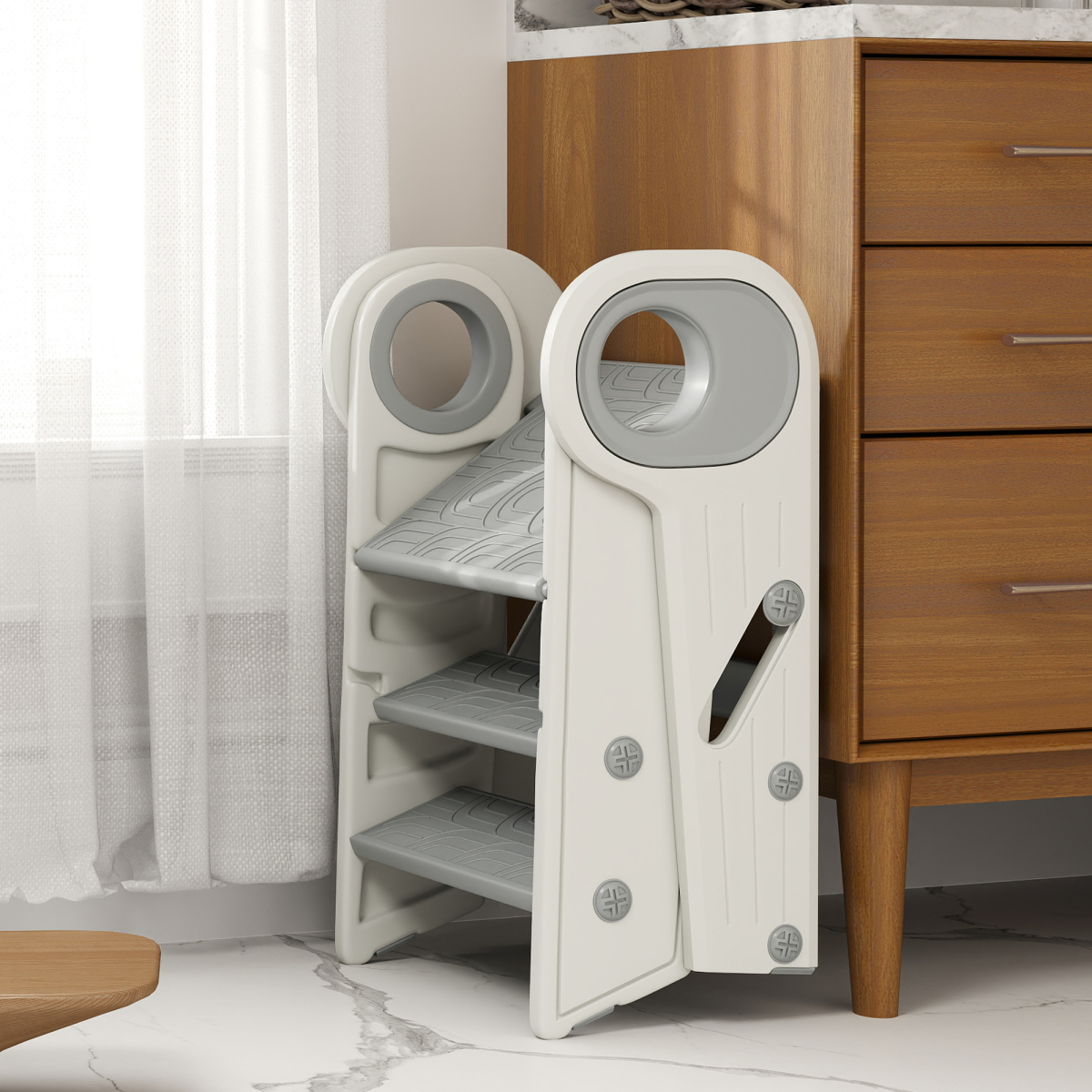 AIYAPLAY Adjustable Toddler Tower