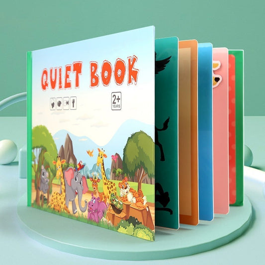 Busy Book For Kids: Montessori Educational Toys To Develop Learning Skills