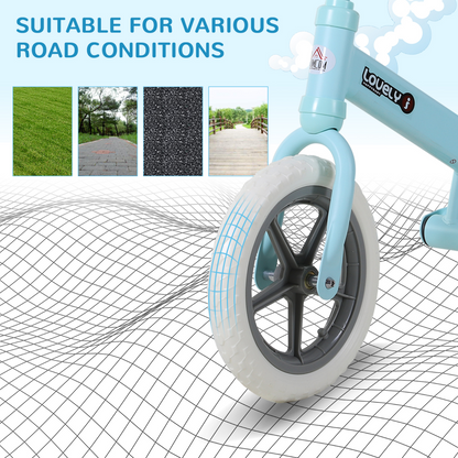 Adjustable No-Pedal Balance Bike for Kids 2-5 Years