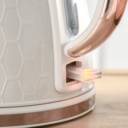 Stylish Kettle & Toaster Combo: 1.7L Rapid Boil & 2-Slice Perfection