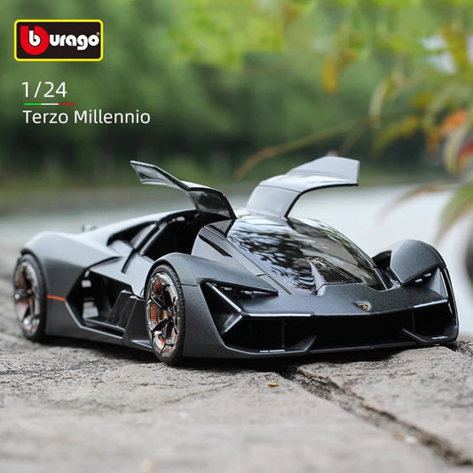 Bburago 1:24 Scale Lamborghini Terzo Millennio Diecast Model - Ultimate Collectible Alloy Sports Car Gift