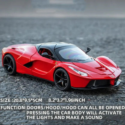 Stunning 1:24 Scale Pagani Alloy Supercar Model
