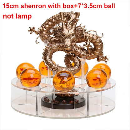 Z Shenron Lamp Super Saiyan Goku Action Figure  Shenlong Model Light Base Collection Gift