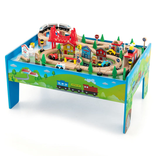 Ultimate 80-Piece Wooden Activity Playset