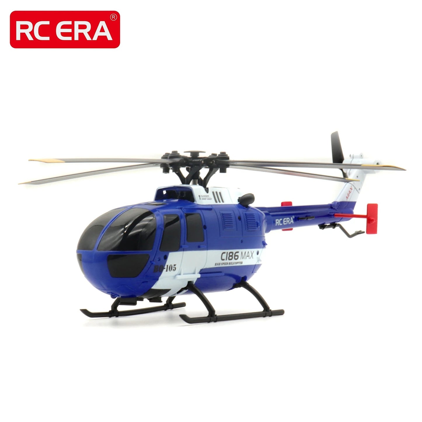C186 MAX BO105 Gyro-Stabilized 4CH RC Helicopter for Adults - Ultimate Remote Control Experience!