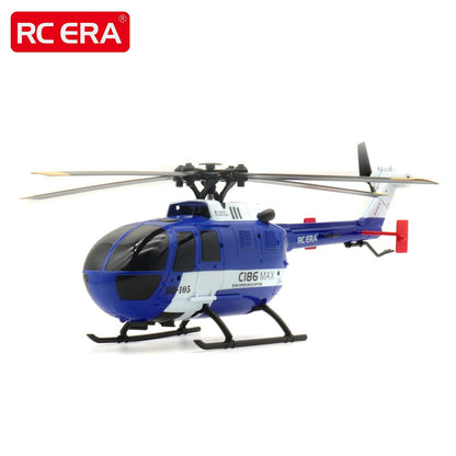C186 MAX BO105 Gyro-Stabilized 4CH RC Helicopter for Adults - Ultimate Remote Control Experience!