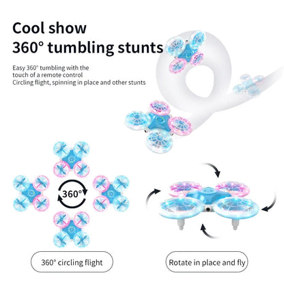 Exciting Mini Drone with 3D Flip and 2.4G Remote Control - Perfect for Aerial Adventures!